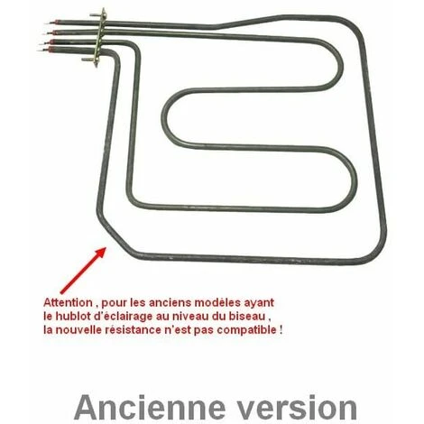 Resistance Voute 1700 + 1100w Pour Four De Dietrich 4 Resistance Voute 1700 + 1100w Pour Four De Dietrich – Image 2