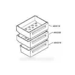 Tiroir Intermédiaire Pour Réfrigérateur DE DIETRICH