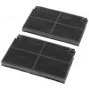 Lot De 2 Filtres A Charbon Hotte DE DIETRICH AH4061E1 92X3413 De Dietrich -De Dietrich Soldes 39764157 1