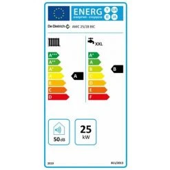 Chaudiere DE DIETRICH Murale Gaz Condensation ECS EVODENS AMC 25/28 BIC Classe Energetique A/B Ref HR132 / 7670371 - Besoin D'Habitat -De Dietrich Soldes 40036327 2