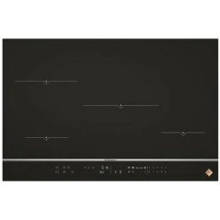 Table De Cuisson à Induction 80cm 4 Feux 7400w Noir - Dpi7870x - De Dietrich - Noir