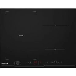 Table De Cuisson Induction 65cm 4 Feux 7400w - Dti1043b - De Dietrich - Noir