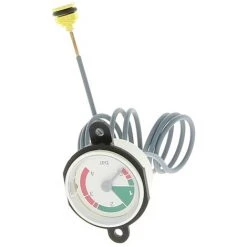 Manomètre D.40 Avec Support Réf JJD005700610 DE DIETRICH, Manomètre Avec Support, 40 Mm